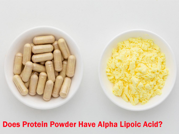 Does Protein Powder Have Alpha Lipoic Acid?